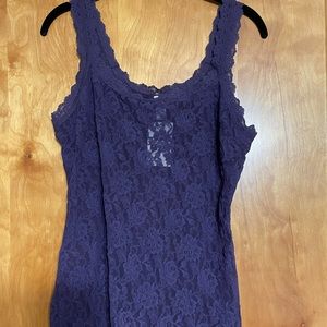 Hanky Panky lace tank